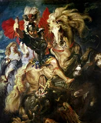 St. Joris en de draak, c.1606